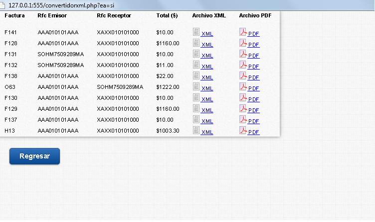 Convertidor Cfdi Xml A Pdf Visor Cfdi Cfdi A Excel